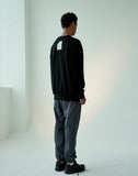 オベルー(OVERR)19FW OVR WAPPEN BLACK SWEATSHIRTS