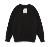 オベルー(OVERR)19FW OVR WAPPEN BLACK SWEATSHIRTS
