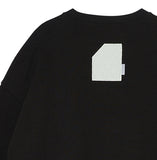 オベルー(OVERR)19FW OVR WAPPEN BLACK SWEATSHIRTS