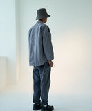 オベルー(OVERR) 19FW COLOR BLOCKED GRAY SHIRTS