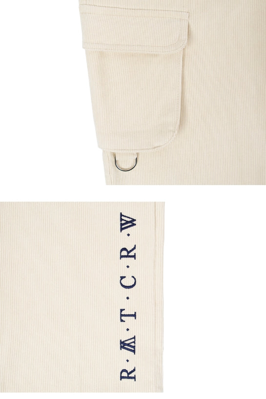 ロマンティッククラウン(ROMANTIC CROWN)CORDUROY POCKET PANTS_OATMEAL