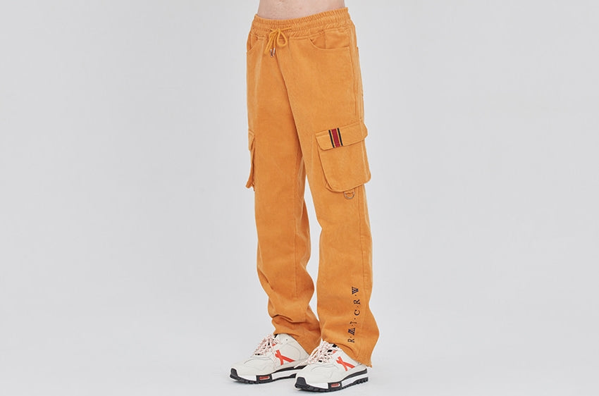 ロマンティッククラウン(ROMANTIC CROWN)CORDUROY POCKET PANTS_YELLOW