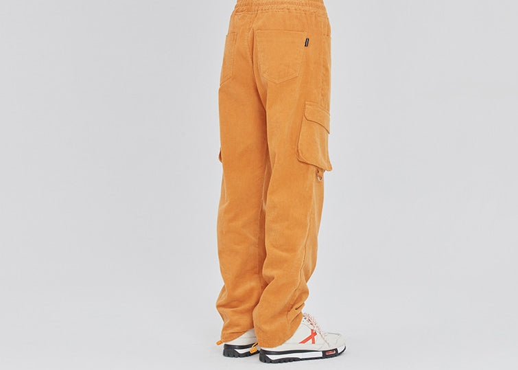 ロマンティッククラウン(ROMANTIC CROWN)CORDUROY POCKET PANTS_YELLOW