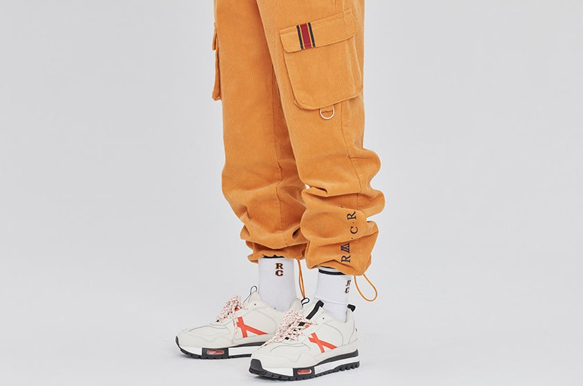 ロマンティッククラウン(ROMANTIC CROWN)CORDUROY POCKET PANTS_YELLOW