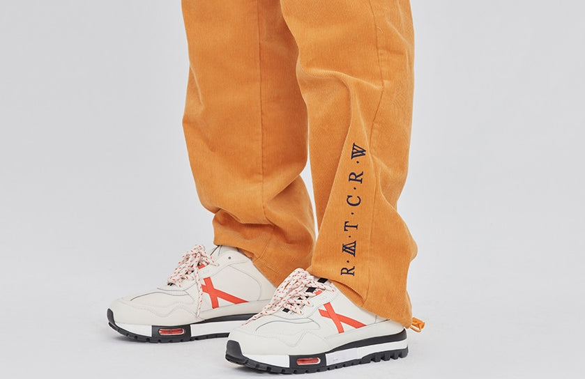 ロマンティッククラウン(ROMANTIC CROWN)CORDUROY POCKET PANTS_YELLOW