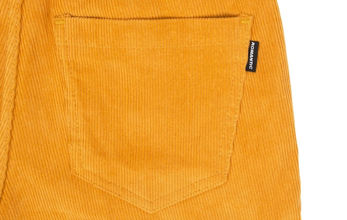 ロマンティッククラウン(ROMANTIC CROWN)CORDUROY POCKET PANTS_YELLOW