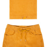 ロマンティッククラウン(ROMANTIC CROWN)CORDUROY POCKET PANTS_YELLOW