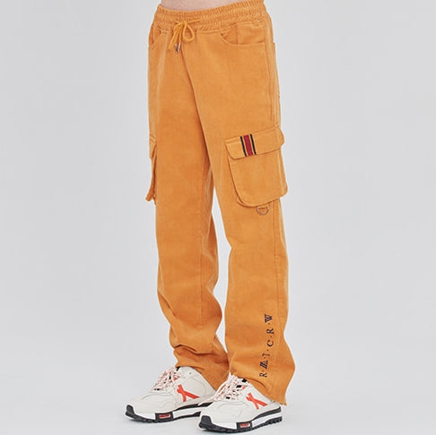 ロマンティッククラウン(ROMANTIC CROWN)CORDUROY POCKET PANTS_YELLOW