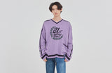 ロマンティッククラウン(ROMANTIC CROWN) 21C BOYS V NECK KNIT_PURPLE