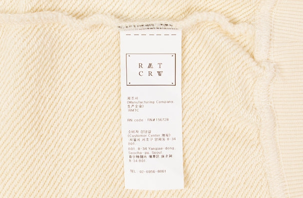 ロマンティッククラウン(ROMANTIC CROWN) 21C BOYS FLAG HOOD_OATMEAL