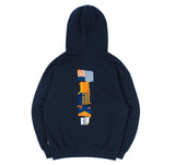 ロマンティッククラウン(ROMANTIC CROWN) 21C BOYS FLAG HOOD_NAVY