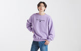ロマンティッククラウン(ROMANTIC CROWN)RMTCRW LOGO SWEATSHIRT_PURPLE