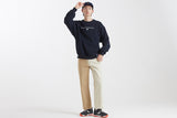 ロマンティッククラウン(ROMANTIC CROWN)RMTCRW LOGO SWEATSHIRT_NAVY