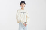 ロマンティッククラウン(ROMANTIC CROWN)RMTCRW LOGO SWEATSHIRT_OATMEAL