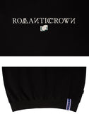 ロマンティッククラウン(ROMANTIC CROWN)RMTCRW LOGO SWEATSHIRT_BLACK