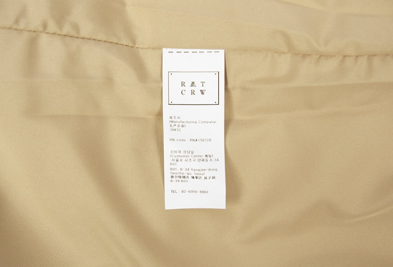 ロマンティッククラウン(ROMANTIC CROWN)   CORDUROY PIPING JACKET_OATMEAL