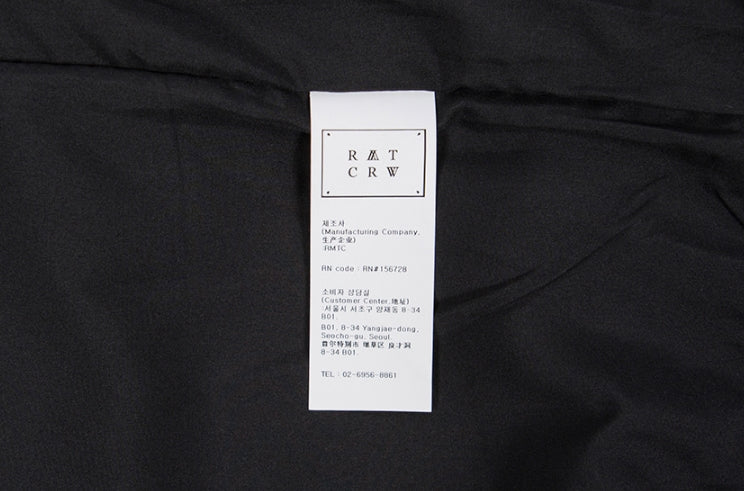 ロマンティッククラウン(ROMANTIC CROWN) CORDUROY PIPING JACKET_BLACK