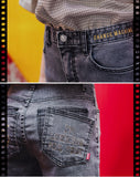 ダブルユーブイプロジェクト(WV PROJECT)SOMEONE DENIM SHORT PANTS SYSP7265(DARKGRAY)
