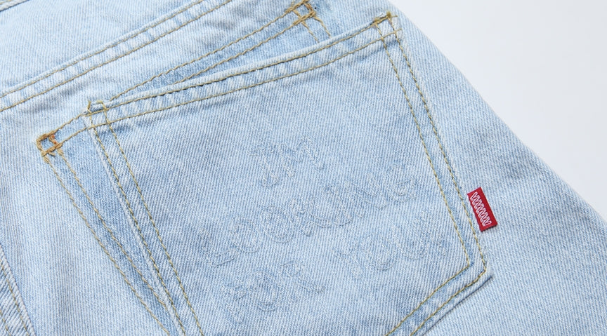 ダブルユーブイプロジェクト(WV PROJECT)SOMEONE DENIM SHORT PANTS SYSP7265(ICE BLUE)
