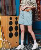 ダブルユーブイプロジェクト(WV PROJECT)SOMEONE DENIM SHORT PANTS SYSP7265(ICE BLUE)