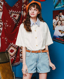 ダブルユーブイプロジェクト(WV PROJECT)SOMEONE DENIM SHORT PANTS SYSP7265(ICE BLUE)