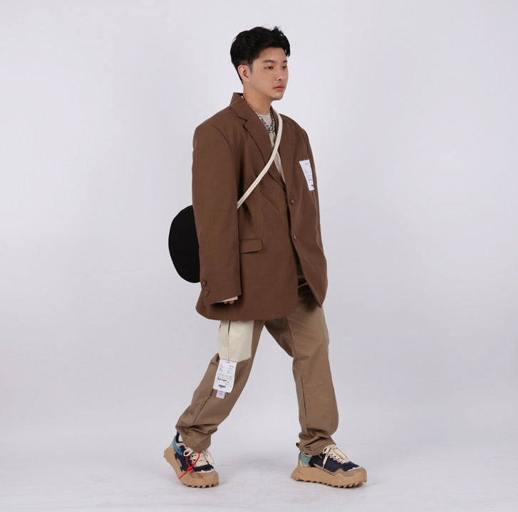 オウェンド(A-WENDE) Cargo Slacks Pants brown