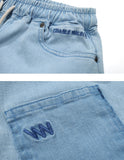 ダブルユーブイプロジェクト(WV PROJECT)WORK DEMIM SHORT PANTS SWSP7284(LIGHTBLUE)