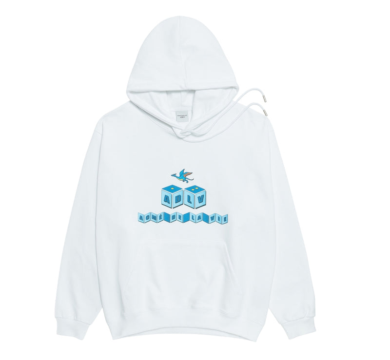 アクメドラビ(acme' de la vie) ADLV NYCTO HOODIE WHITE