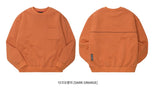 ダブルユーブイプロジェクト(WV PROJECT) SPORTY STITCH SWEATSHIRT DARK ORANGE JSMT7319