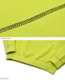 ダブルユーブイプロジェクト(WV PROJECT) SPORTY STITCH SWEATSHIR LIME JSMT7319