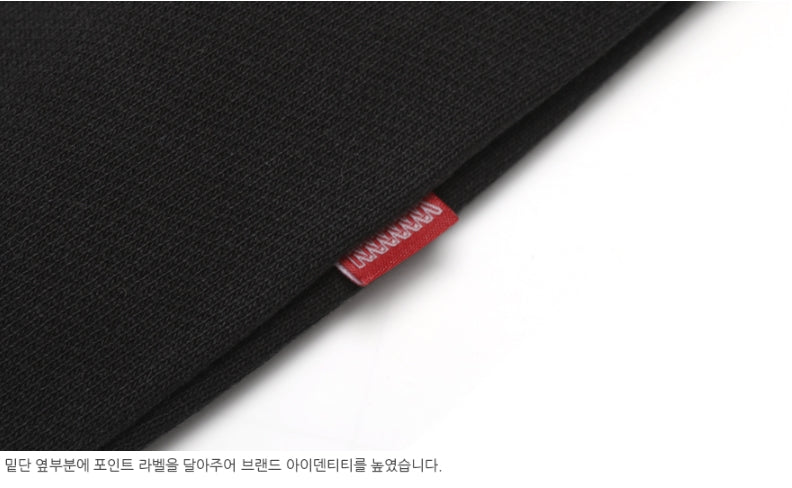 ダブルユーブイプロジェクト(WV PROJECT) SPORTY STITCH SWEATSHIR BLACK  JSMT7319