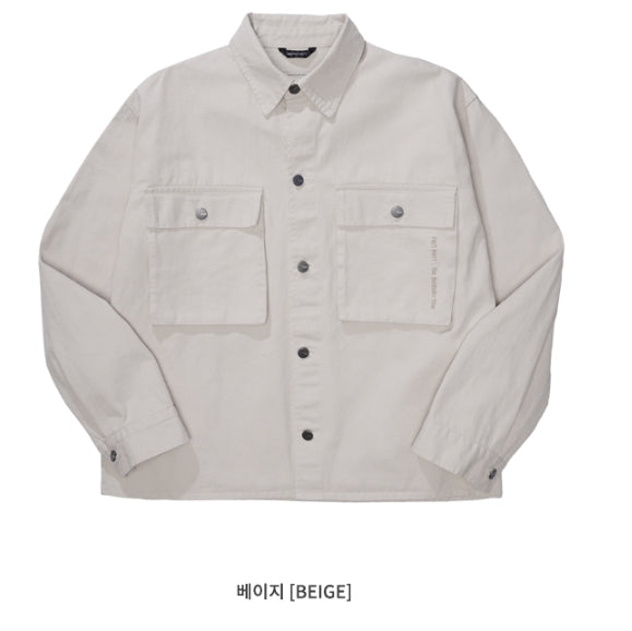 ダブルユーブイプロジェクト(WV PROJECT)EVELYN SHIRT JACKET BEIGE MJLS7308
