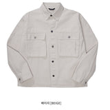 ダブルユーブイプロジェクト(WV PROJECT)EVELYN SHIRT JACKET BEIGE MJLS7308