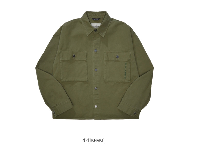 ダブルユーブイプロジェクト(WV PROJECT)EVELYN SHIRT JACKET KHAKI MJLS7308