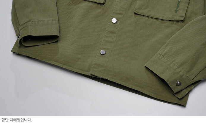 ダブルユーブイプロジェクト(WV PROJECT)EVELYN SHIRT JACKET KHAKI MJLS7308