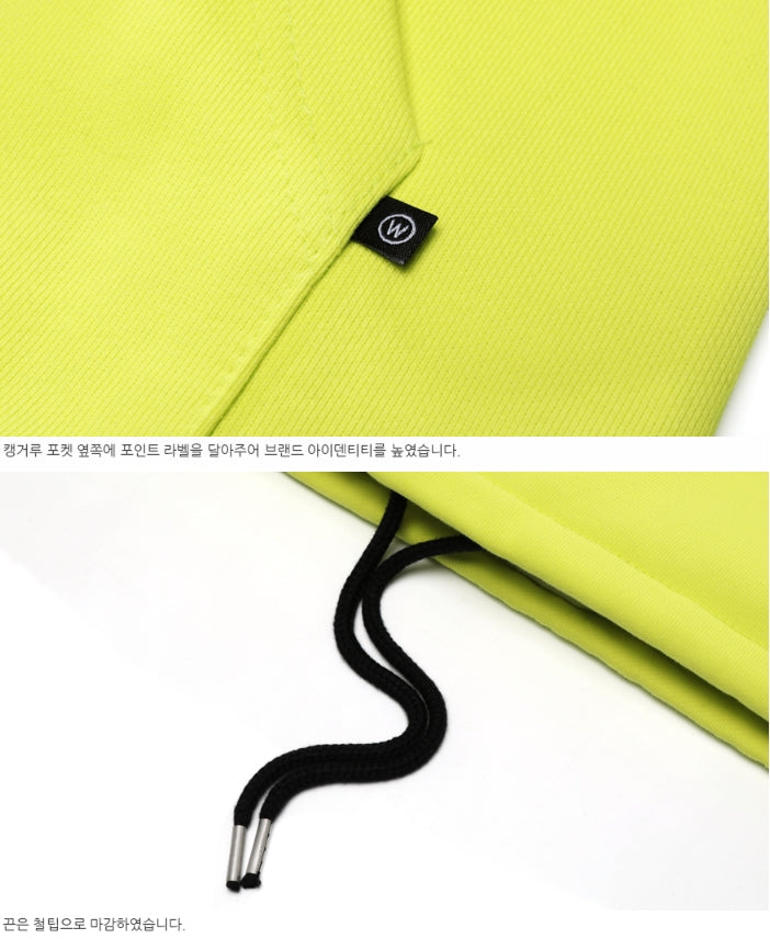 ダブルユーブイプロジェクト(WV PROJECT) Elastin Hoodie LIME JJHD7322