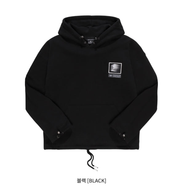 ダブルユーブイプロジェクト(WV PROJECT) Elastin Hoodie BLACK JJHD7322