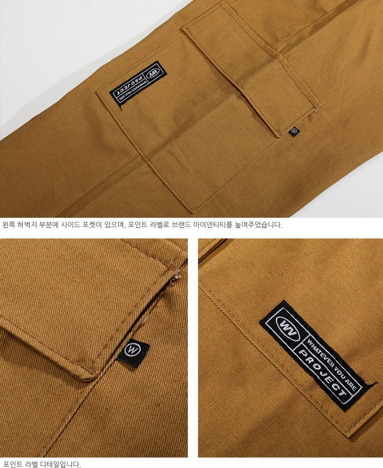 ダブルユーブイプロジェクト(WV PROJECT)WIDE CHINO PANTS BEIGE  CRLP7330