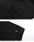 ダブルユーブイプロジェクト(WV PROJECT)WIDE CHINO PANTS BLACK CRLP7330