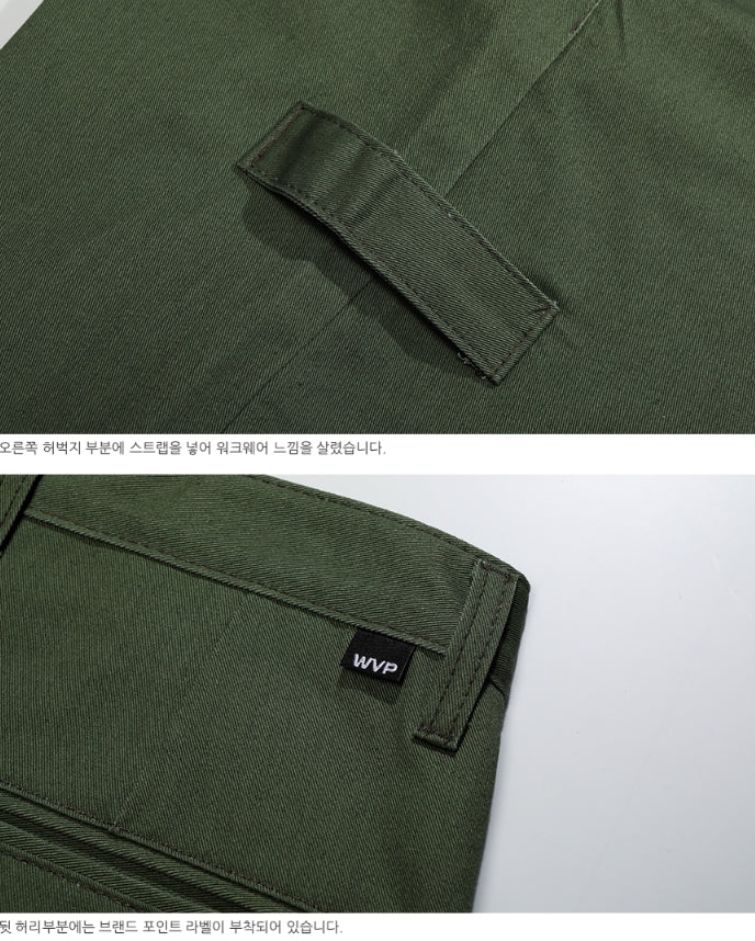 ダブルユーブイプロジェクト(WV PROJECT)WIDE CHINO PANTS KHAKI CRLP7330