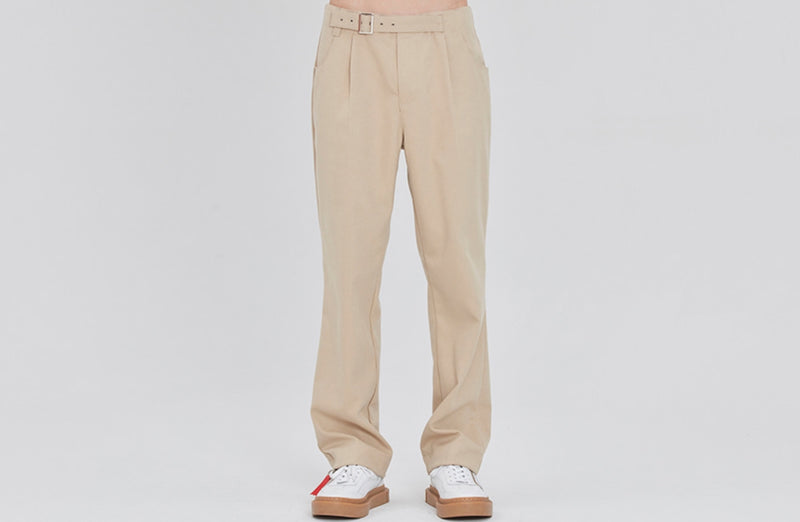 ロマンティッククラウン(ROMANTIC CROWN)BASIC DRESS SLACKS_BEIGE