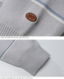 ダブルユーブイプロジェクト(WV PROJECT)BLANC STRIPE KNIT GRAY MJKN7310
