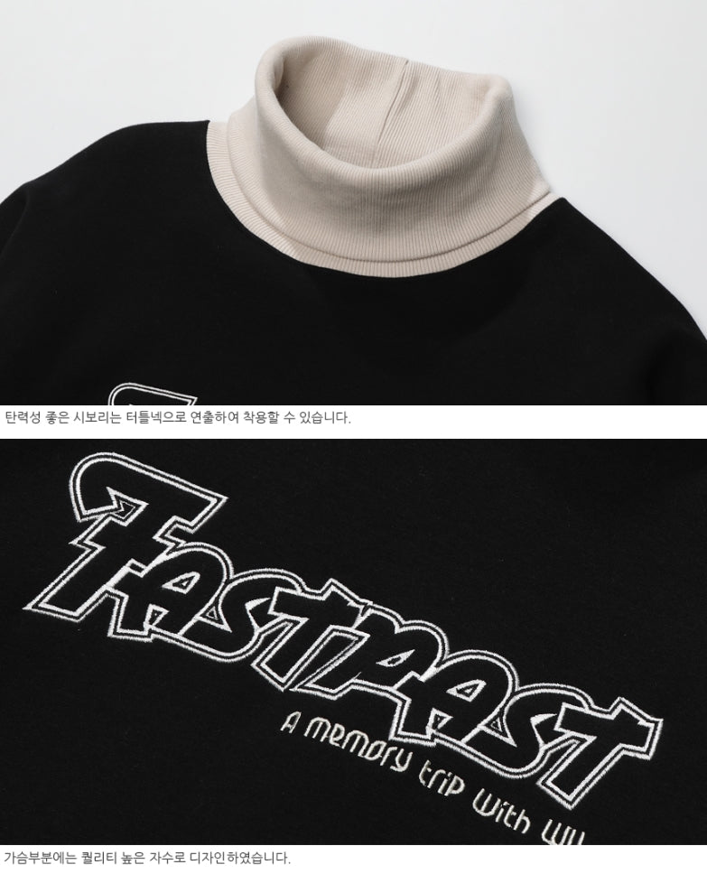 ダブルユーブイプロジェクト(WV PROJECT) Stuff Turtle SweatShirt BLACK MJMT7301