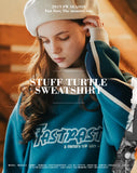 ダブルユーブイプロジェクト(WV PROJECT)  Stuff Turtle SweatShirt BLUE GREEN MJMT7301