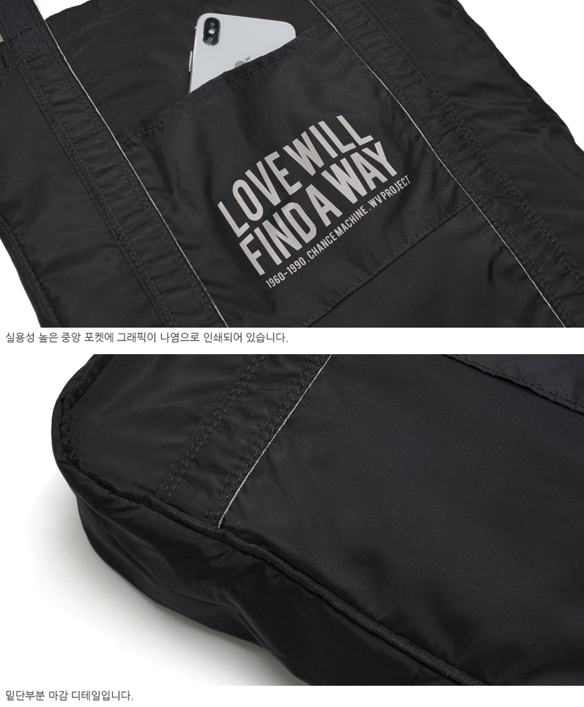 ダブルユーブイプロジェクト(WV PROJECT)  WARP REVERSIBLE ECOBACK BLACK SYBG7267