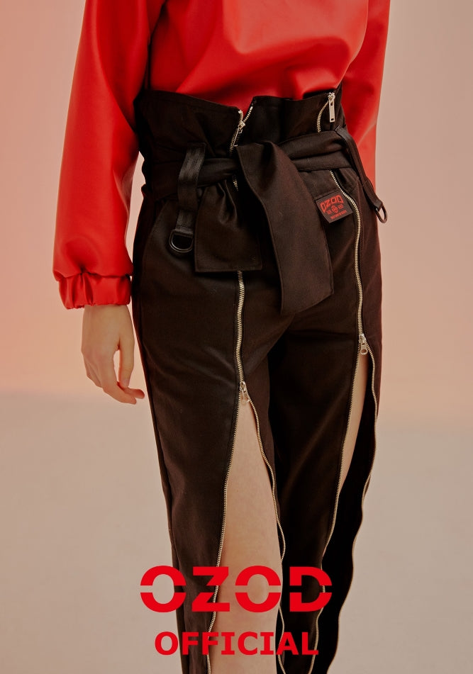 オージーオーディー(OZOD) OPEN ZIPPER PANTS