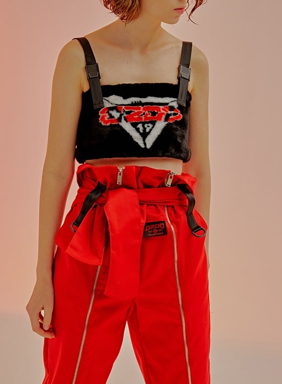 オージーオーディー(OZOD) OPEN ZIPPER PANTS