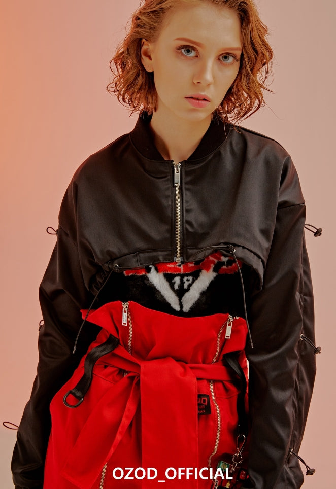 オージーオーディー(OZOD) CROP BLOUSON