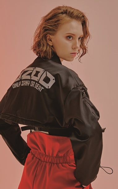 オージーオーディー(OZOD) CROP BLOUSON