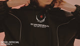 オージーオーディー(OZOD) LIGHT PIPING CROP HOODY
